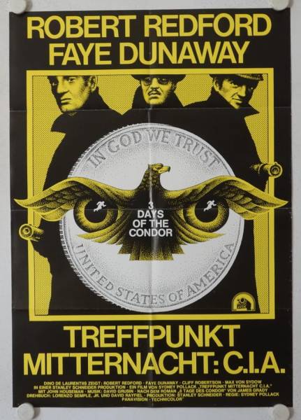 Treffpunkt Mitternacht: C.I.A. originales deutsches Filmplakat